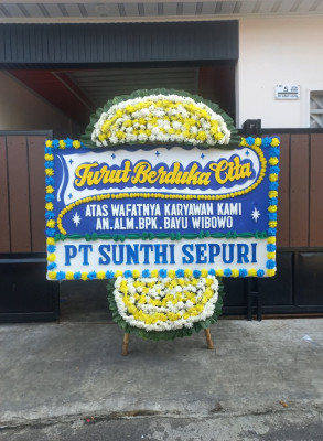 Papan Bunga Duka di Jeumpa